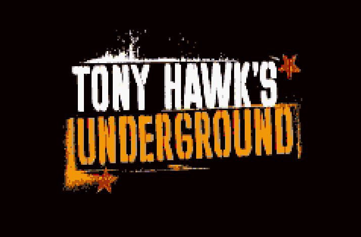Tony Hawks Underground Title Screen